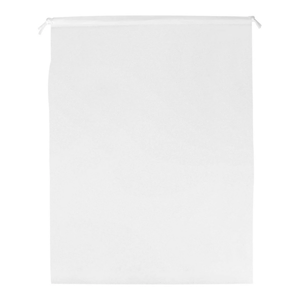 6 Piece Drawstring Dust Cover 50X40cm White Storage Bags