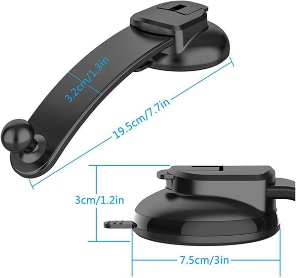 Phone Holder Universal Base 360A Rotatable Car Suitable For Cars Trucks Vehicles Windshields And Mobile Navigation Systems. Mounts & Holders