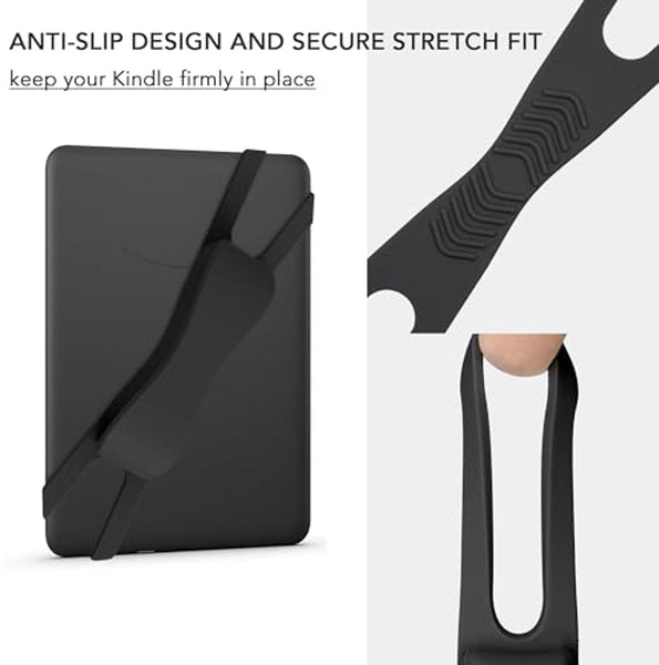 2 Pack Hand Rests For E Readers And Tablets Non Slip Comfortable To Hold Suitable 4.7 8 Inch Screens Black + Other Tablet & Ebook Accs