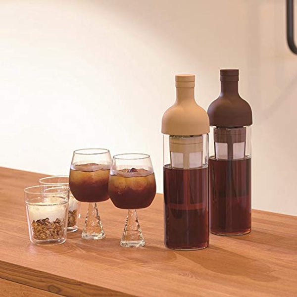 Cold Brew Coffee Pot 1000 Ml Glass Carafe With Infuser For Iced & Tea Easy To Fill And Clean Khaki Percolators Turkish Coffee Pots
