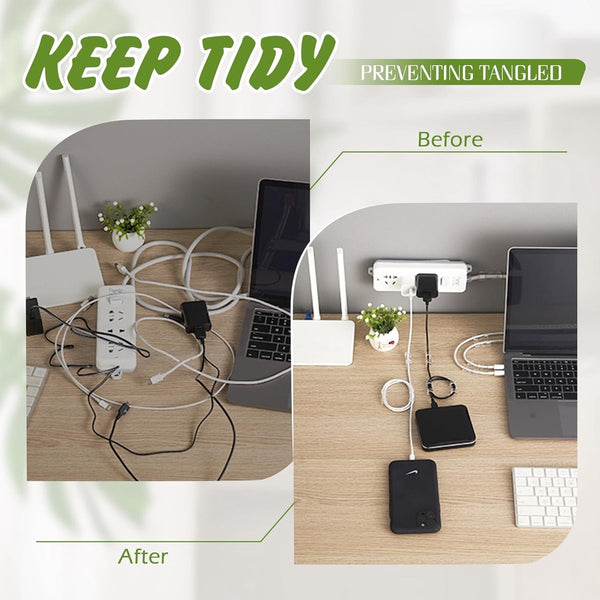 Transparent Self Adhesive Cable Clips 120Pcs Organiser Management Desk Tray Ties Lock Solution Cable Ties & Organisers