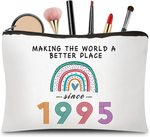 Makeup Bag Storage Birthday Women's For Girls Girlfriends Party Gifts Pencil Toiletry (1995) Makeup Bags & Cases
