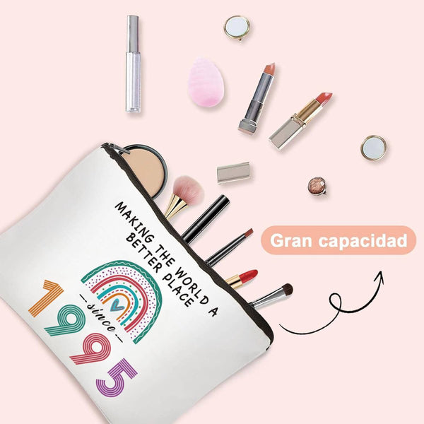Makeup Bag Storage Birthday Women's For Girls Girlfriends Party Gifts Pencil Toiletry (1995) Makeup Bags & Cases