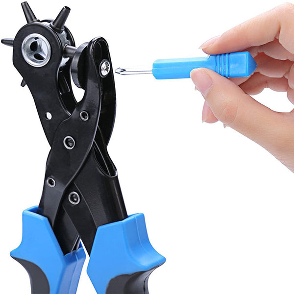 Durable Extra Sharp Punching For Leather Plastic Canvas Pliers