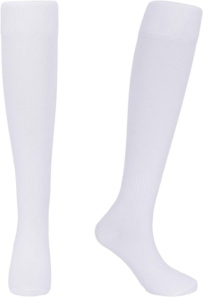 Sports Anti Slip Thickened Football Training Breathable And Sweat Wicking White Sizes 37 44 Socks