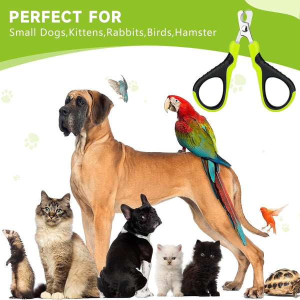 Professional Pet Nail Clippers Scissors Stainless Steel Cat Suitable For Small Dogs Puppies And Cats Dog Grooming