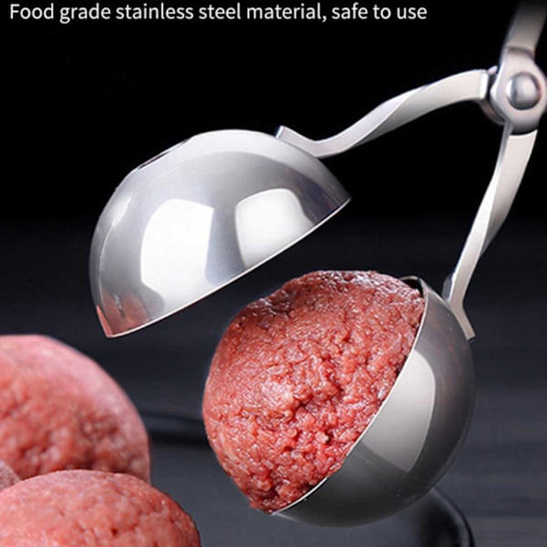 2 Pack Stainless Steel Meatball Maker Tongs For Kitchen Other Kitchen Gadgets