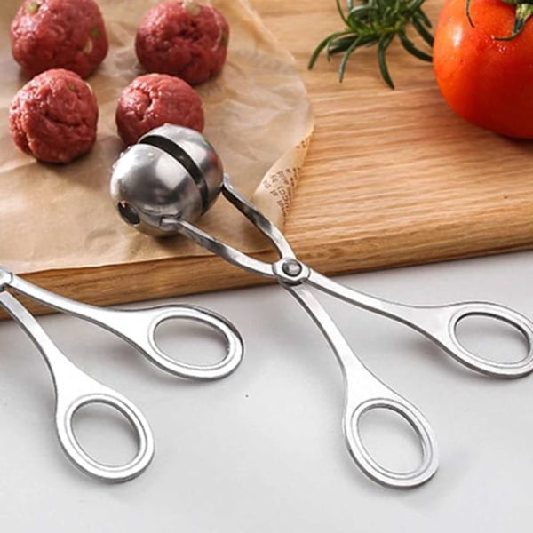 2 Pack Stainless Steel Meatball Maker Tongs For Kitchen Other Kitchen Gadgets