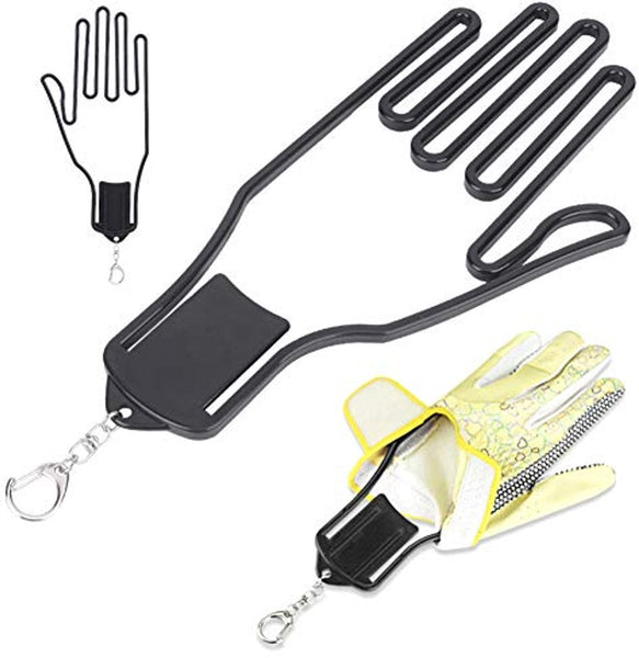 2 Pack Glove Supports Black Plastic Frame To Prevent Deformation For Golf And Outdoor Gloves Other Golf Accessories