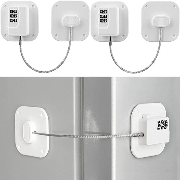 Child Locks 2 Pack Refrigerator Drawer Cabinets & Cupboards