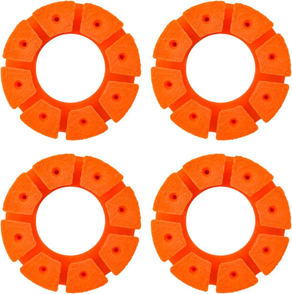 Cable Holder Set | Organizer Travel A 4 Pack For Usb Charging Hdmi Power Cord Audio & Mouse Orange Cable Ties & Organisers