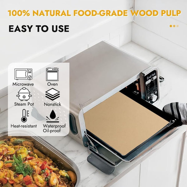 Baking Paper 12 Inch Airfryer 200 Sheets Disposable Liner Oven Accessory With Hinged Lid Air Fryer Accessories