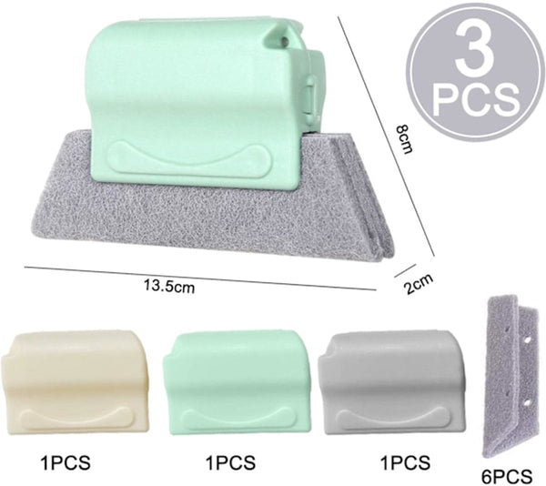 For Every Nook And Cranny 3 Pack Groove Cleaning Brushes