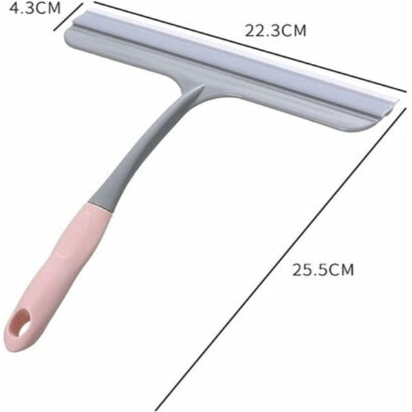 Household Scrapers Silicone Shower Bathroom Window And Tile 3 Pieces Other Window Accessories