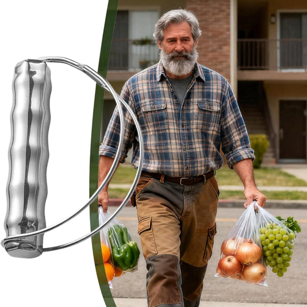 Shopping Bag Handles Stainless Steel Supports 23Kg Reusable Reusable Shopping Bags