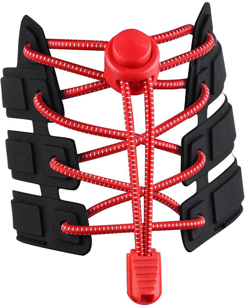 Sneaker Laces 120Cm Sneakers Elastic Without A Tie Suitable For Students And Adults Strong Buckle Quick Release Function Red Shoe Laces