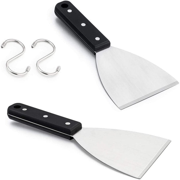 2 Piece Stainless Steel Spatula Set For Grills & Food Processing Spatulas