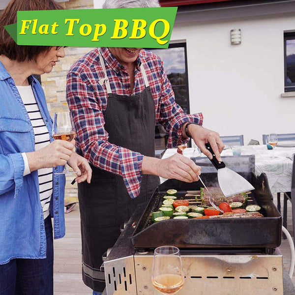 2 Piece Stainless Steel Spatula Set For Grills & Food Processing Spatulas