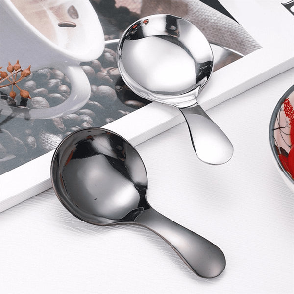 4 Pack Small With Short Handle Suitable For Pots Salt Sugar Spices Coffee Tea Desserts Spoons