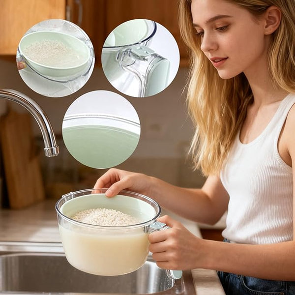 Kitchen Tools Dishwashing Liquid Fruit Washing Basin Drainer Rotating Suitable For Salads Mixing Food Fruits Vegetables And Other Snacks. Cleaning Pro