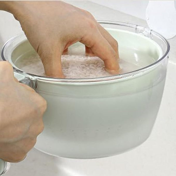 Kitchen Tools Dishwashing Liquid Fruit Washing Basin Drainer Rotating Suitable For Salads Mixing Food Fruits Vegetables And Other Snacks. Cleaning Pro