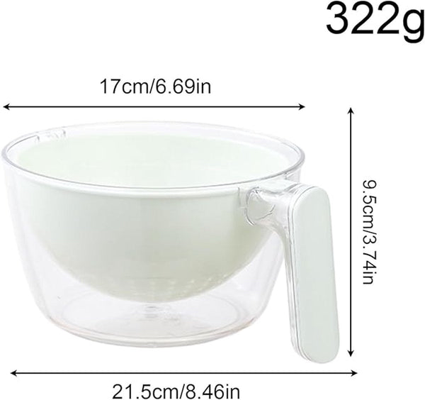 Kitchen Tools Dishwashing Liquid Fruit Washing Basin Drainer Rotating Suitable For Salads Mixing Food Fruits Vegetables And Other Snacks. Cleaning Pro