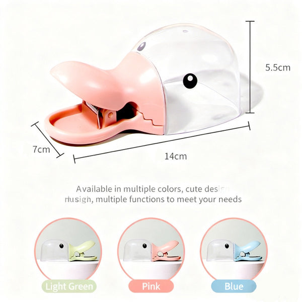 Cute Duck Head Measuring Spoon Set With Closure Clip 3 Piece Measuring Cups Jugs & Spoons