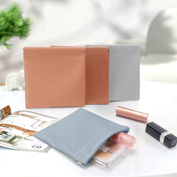 Mens Wallet Organiser Gift Set Of 4 Blue Brown Light Gray Apricot Wallets