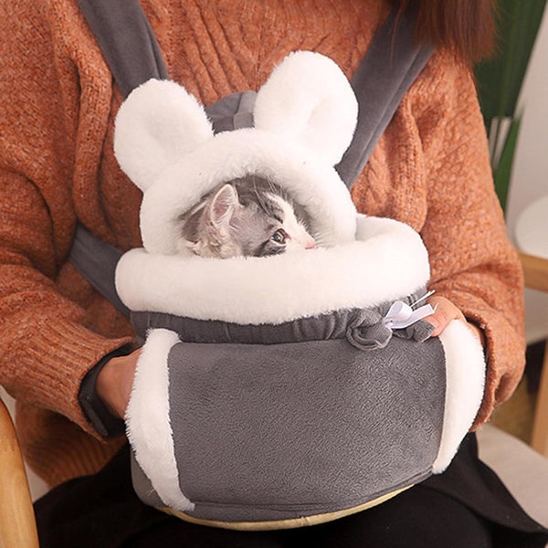 Cat Bed Backpack For Pet Travel Can Used As Basket Indoors Side Pockets To Keep Your Hands Warm Wide Shoulder Straps Best Choice Traveling With Small