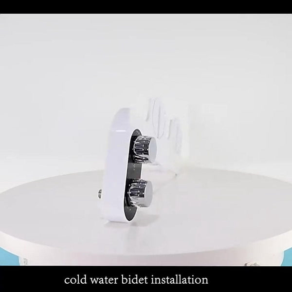 Smart Bidet Toilet Seat Attachment Self Cleaning Dual Spray Heads Bidets