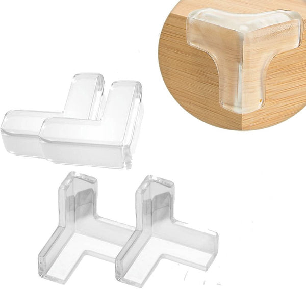 Corner Protectors Set Of 4 Table Protection Edge Transparent For And Chair Edge & Corner Guards