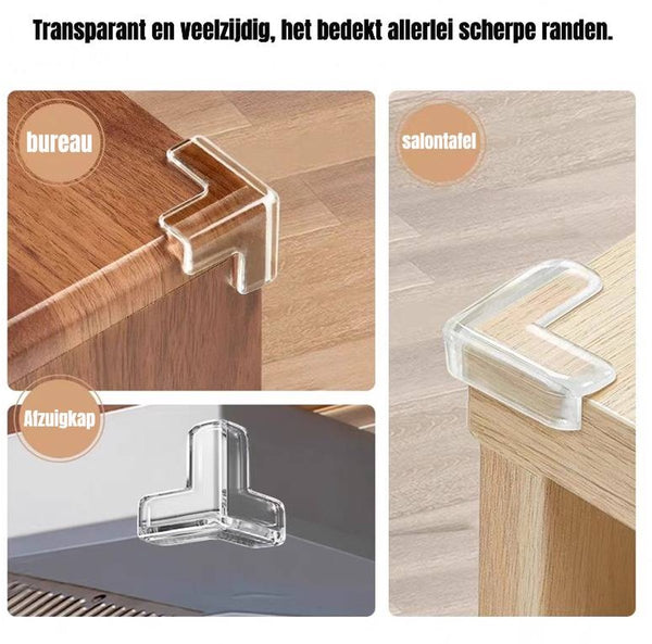 Corner Protectors Set Of 4 Table Protection Edge Transparent For And Chair Edge & Corner Guards