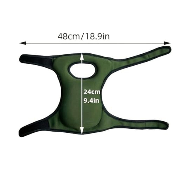 2 Pack Garden Knee Braces Soft And Comfortable Protective Adjustable Non Slip For Gardeners To Use When Cleaning Scrubbing Floors Pruning (Black) Gard