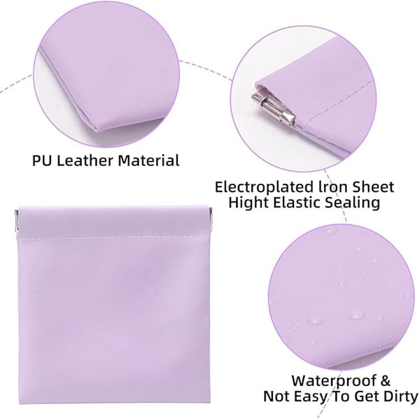 Women's Wallet Organiser Gift Set For Girlfriend Mother 4 Pack Pink Light Green Purple Black Wallets