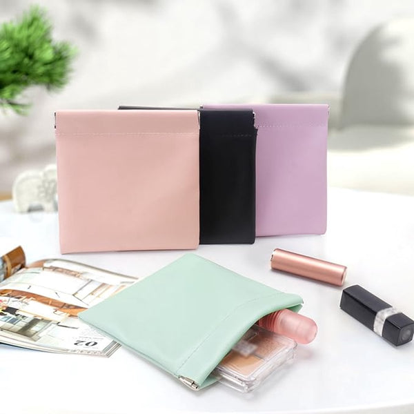 Women's Wallet Organiser Gift Set For Girlfriend Mother 4 Pack Pink Light Green Purple Black Wallets