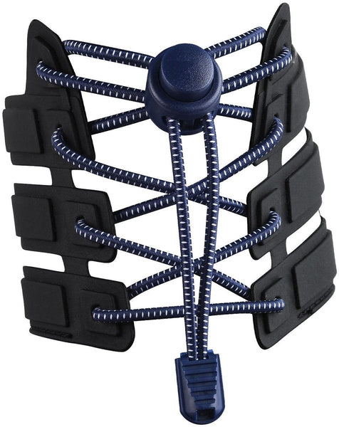 120Cm Royal Blue Elastic No Tie Shoelaces For Sneakers Quick Release Buckle Shoe Laces