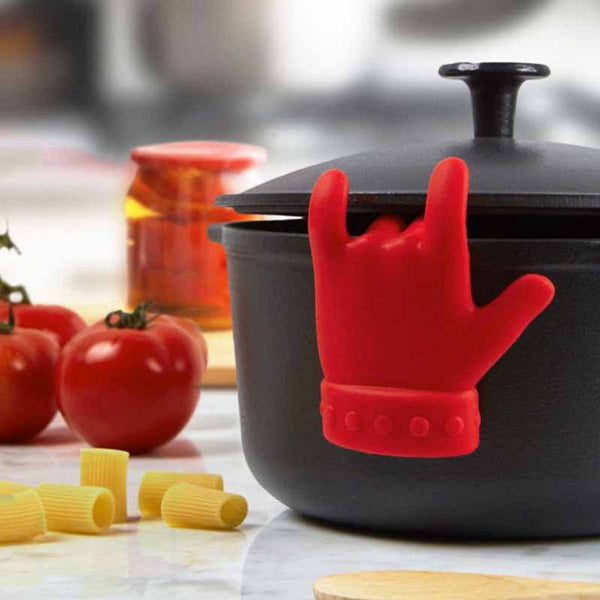 Silicone Pan Lid Support Prevents Boiling Over & Allows Steam To Escape Kitchen Aid Other Kitchen Gadgets
