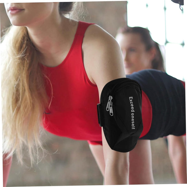 Blue Reflective Sports Armband Phone Holder For Running Camping Hiking Armbands
