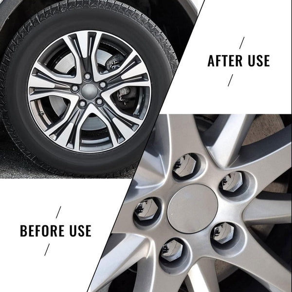 Universal Wheel Bolt Covers 20 Pieces 17 Mm Hexagon Nut Protector With Puller Suitable For All Car Brands Silver Valve Stems Caps