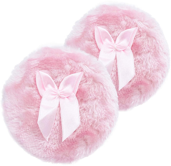 Powder Puff 2 Pieces 8.9 Cm Make Up Sponges Soft Washable And Reusable For Wet Dry Application Sponges Applicators & Cotton