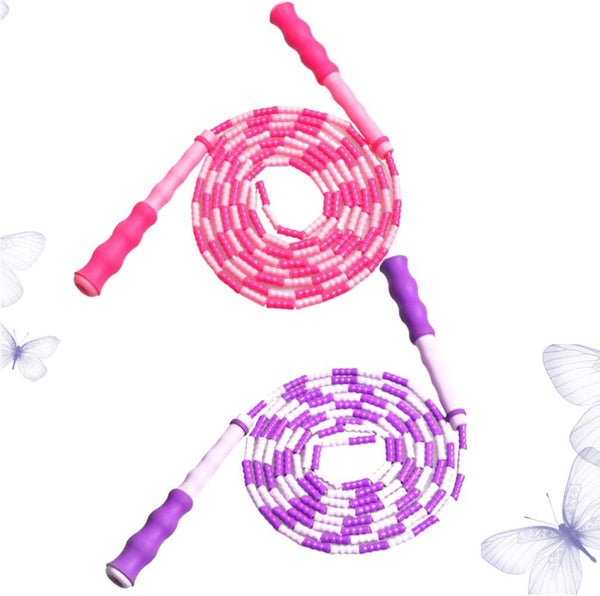 2Pcs Kid Jump Rope Exercise Workout Fitness Skip Jump Ropes