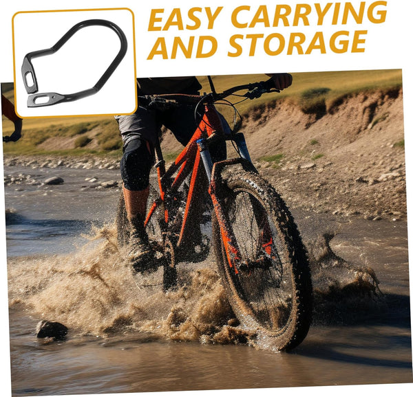1 Set Of Durable Rear Derailleur Protectors For Folding Mountain Bikes Easy To Install Style C Rear Derailleurs
