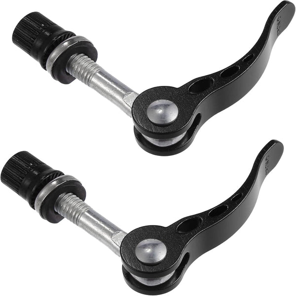 2Pcs M6*65Mm Aluminium Alloy Bicycle Seat Post Quick Release Pin Seatpost Skewer Bolt Black Seatposts