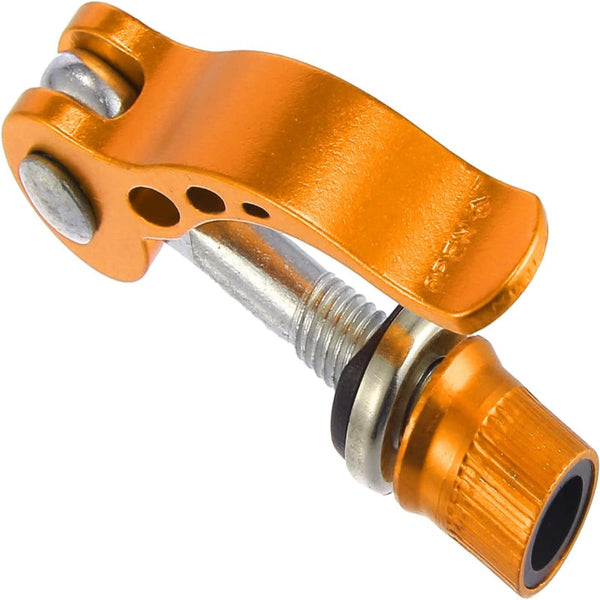2Pcs M6*65Mm Aluminium Alloy Bicycle Seat Post Quick Release Pin Seatpost Skewer Bolt Yellow Seatposts