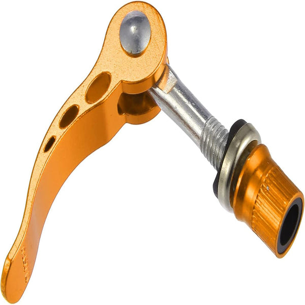 2Pcs M6*65Mm Aluminium Alloy Bicycle Seat Post Quick Release Pin Seatpost Skewer Bolt Yellow Seatposts