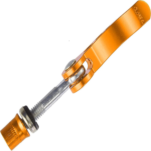 2Pcs M6*65Mm Aluminium Alloy Bicycle Seat Post Quick Release Pin Seatpost Skewer Bolt Yellow Seatposts