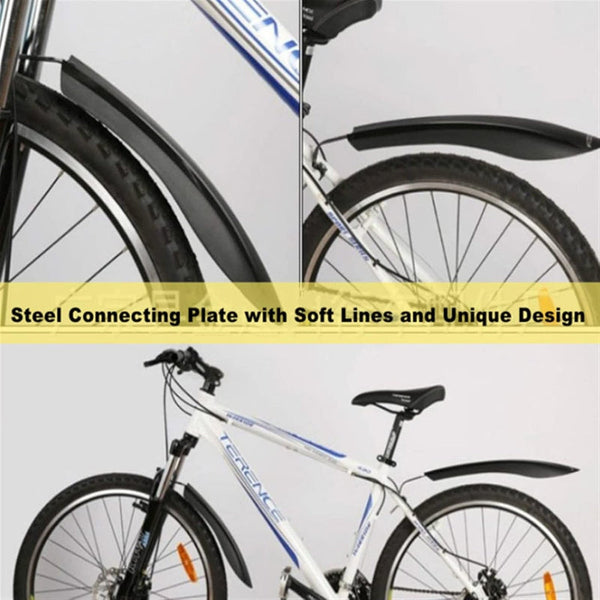Removable Mudguard Mountain Bike Parts Bicycle Accessories Black Iron Fenders & Mud Guards