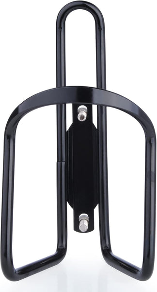 1Pack Lightweight Aluminum Alloy Cycling Bicycle Water Bottle Cage Holder Bracket For Outdoor Activities (Black) Bike Accessories Water Bottle Cages