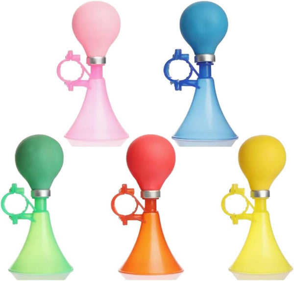 5 Pack Loud Bike Bells For Adults & Children Universal Fit Bells & Horns