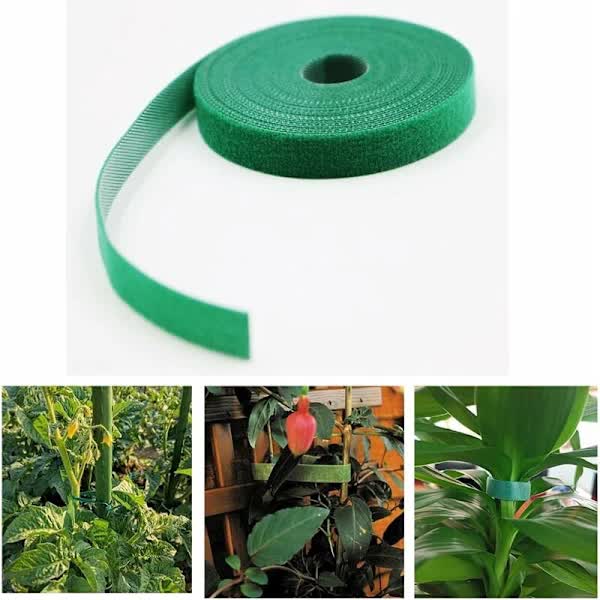 4 Pack Plant Tape Garden Reusable Soft Support Length 5 Meters Plant Ties & Supports